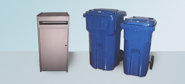 photo of three containers